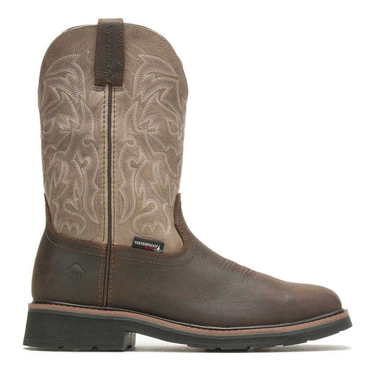 Wolverine Rancher Waterproof Steel Safety Toe Western Wellington Pull On Work Boot W221030