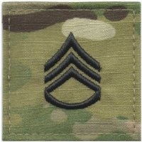 Scorpion Staff  Sergeant E-6 Insignia Patch - SV206