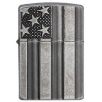 Zippo US Flag Armor Lighter 28974