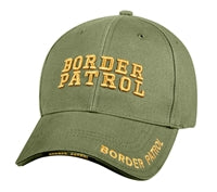Rothco Olive Drab Border Patrol Deluxe Low Profile Cap - 9368