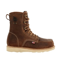 Georgia USA Wedge 8 Inch Waterproof Lace Up Soft Toe Work Boot GB00532