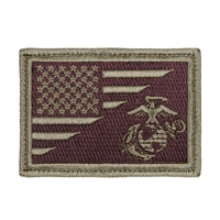 Rothco USMC Globe and Anchor US Flag Morale Patch 1891