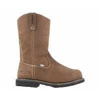 Iron Age Groundbreaker 11 Inch Composite Toe Wellington With Cushguard Internal Metguard Work Boot IA5094