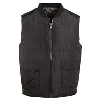 Schott Reversible Quilted Down Filled Vest 9262DV-BK