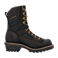 Georgia LTX Logger 9 Inch Waterproof Slip On Soft Toe Work Boot GB00618