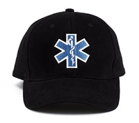 Rothco Black EMS Cap - 9281