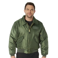 Rothco Sage Green CWU-45P military style flight jacket - 7520