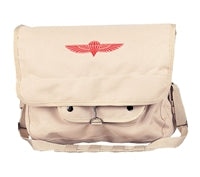 Rothco Khaki Canvas Israeli Paratrooper Bag - 8120