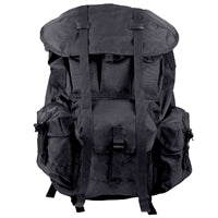 Rothco Black G.I. Type Large Alice Pack with Frame 2240