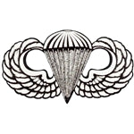Basic Parachutist Badge Mylar Decal D70-A