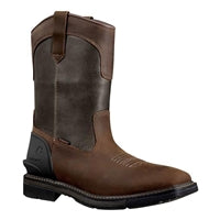 Carhartt Montana 11 Inch Steel Square Toe Waterproof Pull On Leather Wellington Work Boot FQ1265-M