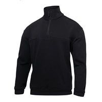 Rothco Black Heavy Duty Zip Workshirt - 7650