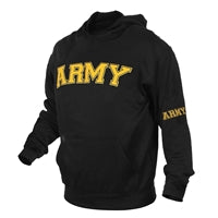Rothco Black Army Pullover Hoodie - 2055