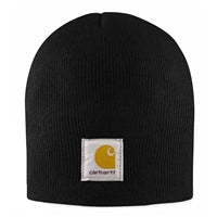 Carhartt Acrylic Knit Hat A205 rib-knit beanie with soft acrylic construction and classic cold weather design