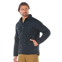 Midnight Navy Blue Diamond Quilted Cotton Jacket 42040