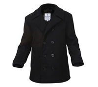 Rothco Black Pea Coat - 7070