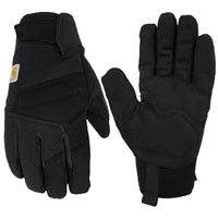 Carhartt Wind Fighter Insulated Synthetic Leather Secure Cuff Glove GL0859-M wind-resistant insulated work glove with padded palm and neoprene cuff