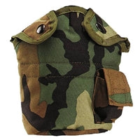 Rothco Woodland Camo Nylon Canteen Cover 40012