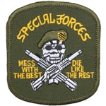 Special Forces Mess With the Best Patch N-142