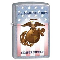 Zippo  USMC  Semper Fidelis Llghter 15273