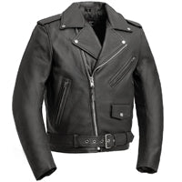 First Manufacturing Leather Jacket - FMM200BMP