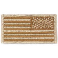 Rothco Reverse Desert Tan American Flag Patch 18888