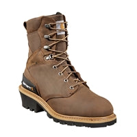 Carhartt Woodworks 8 Inch Composite Toe Waterproof Logger Work Boot CML8360