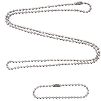 Rothco Silver Dog Tag Chain Set 8384