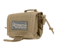 Maxpedition Khaki Rollypoly Folding Dump Pouch - 0208K