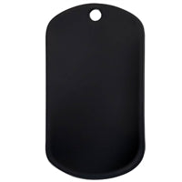Rothco Black Dog Tag 8393