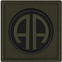 82nd Airborne Division Subdued Patch P-0082A-S