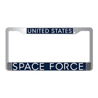 Mitchell Proffitt US Space Force License Plate Frame LFSF01