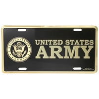 Mitchell Proffitt US Army Crest License Plate LA02