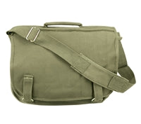 Rothco Olive Drab Canvas European School Bag - 8119