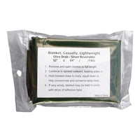 Rothco Olive Drab Lightweight Survival Blanket - 9070