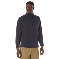 Rothco Midnight Navy Blue Grid Fleece Pullover 13140