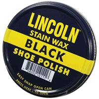 Lincoln Usmc Black Stain Wax Shoe Polish 10110