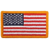 Rothco US Flag Patch With Hook Back 17775
