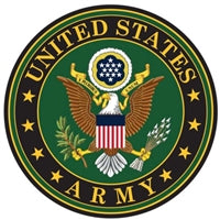 United States Army Crest Sticker D403-A