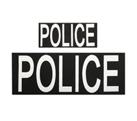 Rothco Police Patch Set With Hook Backing 1910