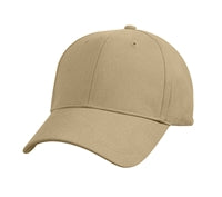 Rothco Supreme Solid Khaki Low Profile Cap 8977