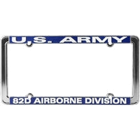 Mitchell Proffitt US Army 82D Airborne License Plate Frame LFATH-09