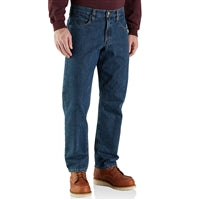 Carhartt Relaxed Fit Flannel Lined Jeans 104942 men&