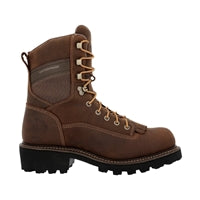 Georgia Loggers 9 Inch Waterproof Scalloped Heel Composite Toe Work Boot GB00718