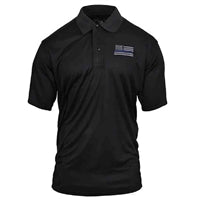 Rothco Thin Blue Line Moisture Wicking Polo 2812
