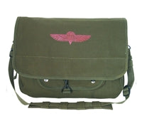 Rothco Olive Drab Canvas Israeli Paratrooper Bag - 8128
