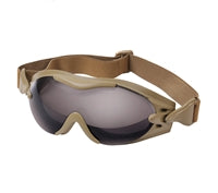 Rothco Coyote Brown Tec Tactical Goggles - 11397
