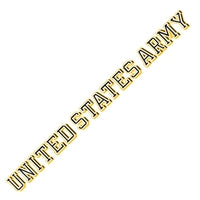 US Army With Star Logo Window Strip Decal D275-A
