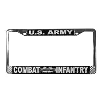 Mitchell Proffitt US ARMY Combat Infantry License Plate Frame LFA28