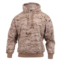 Rothco 6525 Digital Desert Camouflage Pullover Hooded Sweatshirt